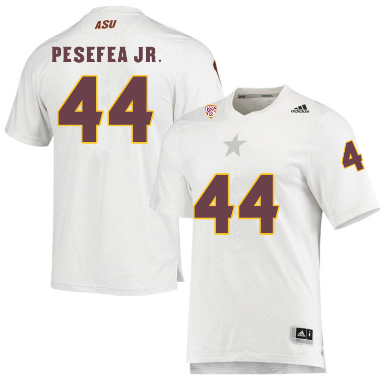 Men #44 Tautala Pesefea Jr.Arizona State Sun Devils College Football Jerseys Sale-White